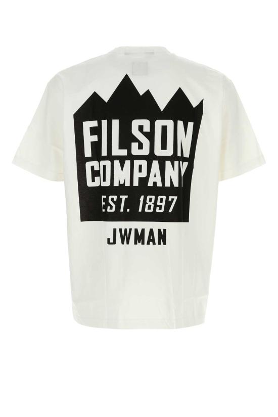 25FW 와타나베 준야 반팔 티셔츠 WPT002W25 WHITEXBLACK White - JUNYA WATANABE