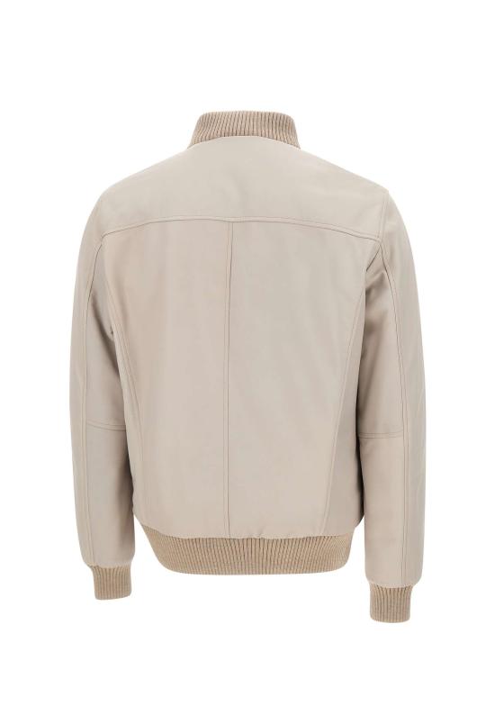 25FW 발바 가죽 자켓 51210VERMONT 0005 White - BARBA