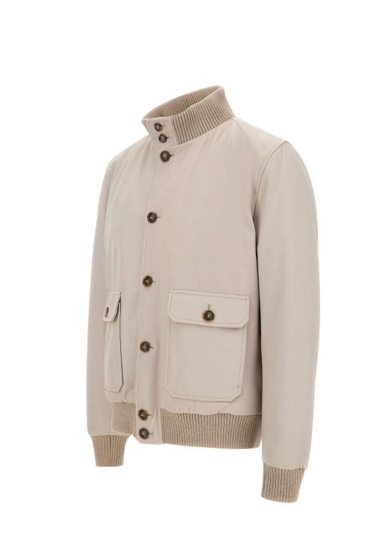 25FW 발바 가죽 자켓 51210VERMONT 0005 White - BARBA