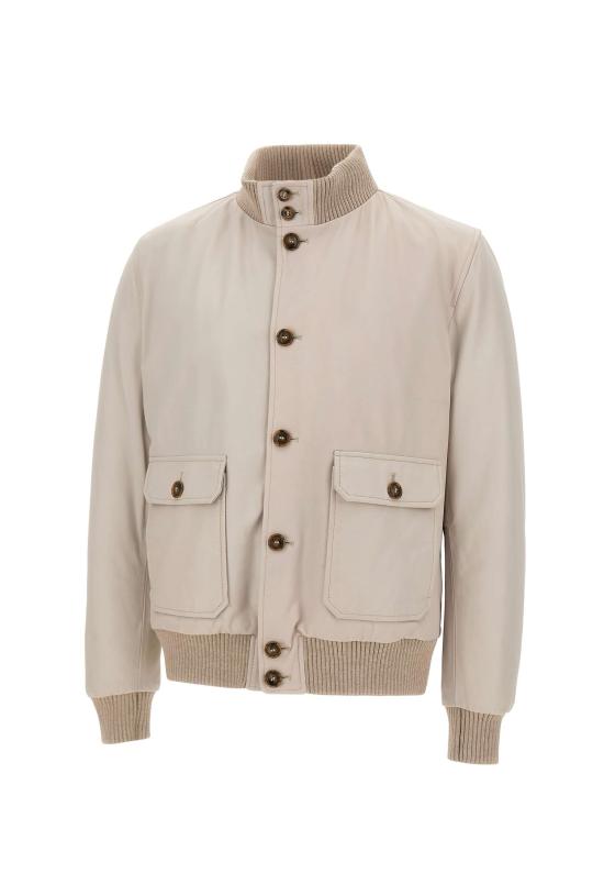 25FW 발바 가죽 자켓 51210VERMONT 0005 White