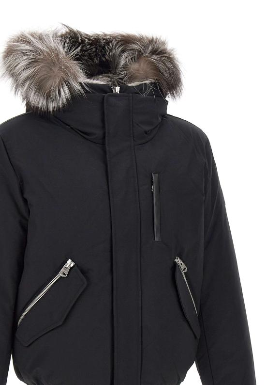 24FW 맥케이지 숏패딩 DIXONX BLKSILVER Black - MACKAGE