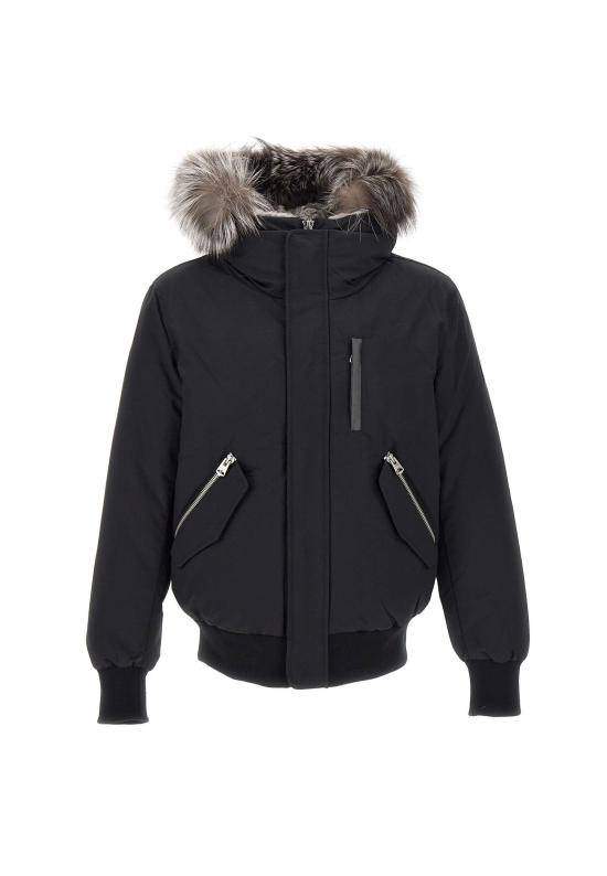 24FW 맥케이지 숏패딩 DIXONX BLKSILVER Black