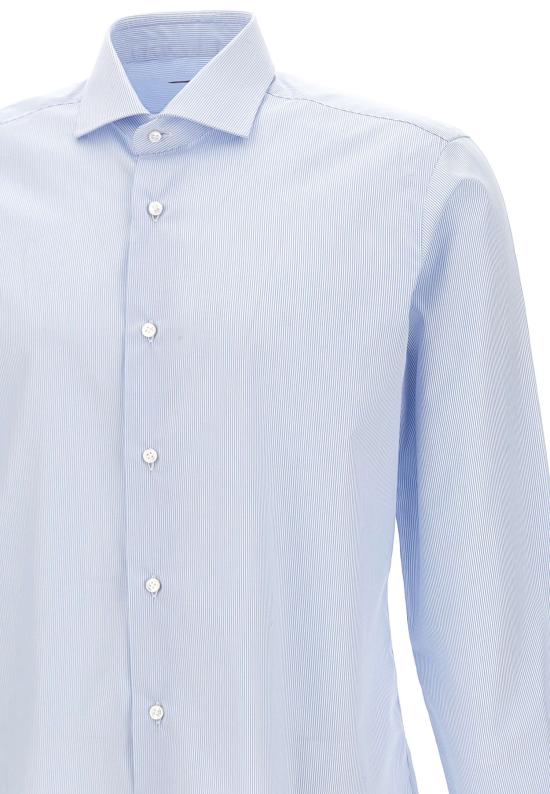 25FW 발바 긴팔 셔츠 I1U02P0150213U 0001 Blue - BARBA