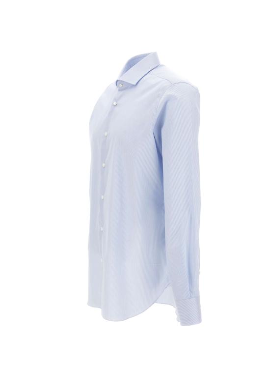 25FW 발바 긴팔 셔츠 I1U02P0150213U 0001 Blue - BARBA