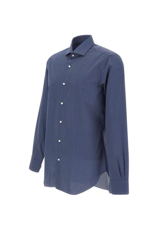 25FW 발바 긴팔 셔츠 I1U02P0150051U 0001 Blue - BARBA