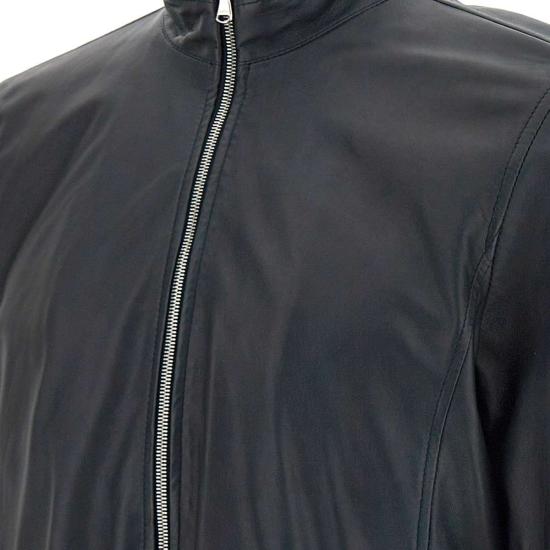 24FW 발바 가죽 자켓 48200 0006 Blue - BARBA