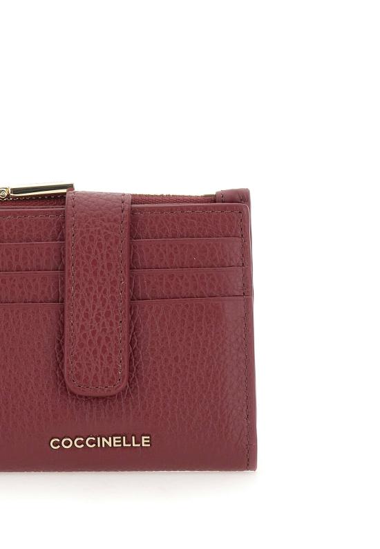 25FW 코치넬리 지갑 MW511F701 R52 Red - COCCINELLE