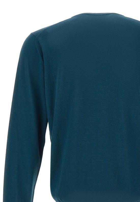 25FW 필리포 드 로렌티스 스웨터 GC1ML RM16R691 Blue - FILIPPO DE LAURENTIIS