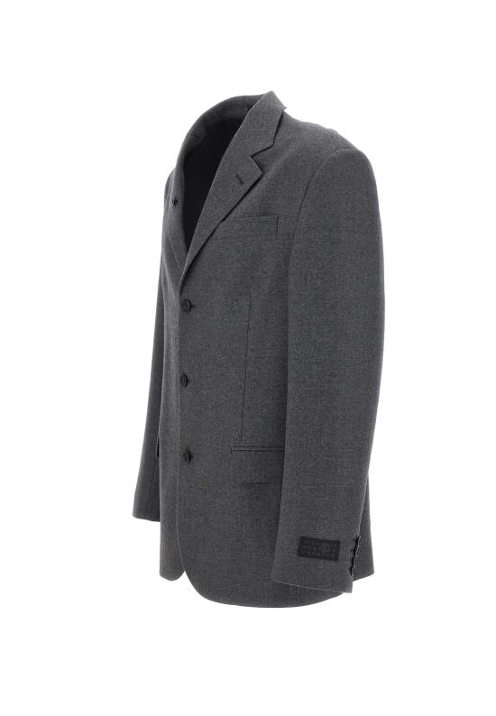 25FW MM6 메종마르지엘라 수트 자켓 SH0BN0016 M35466860M Grey - MM6 MAISON MARGIELA