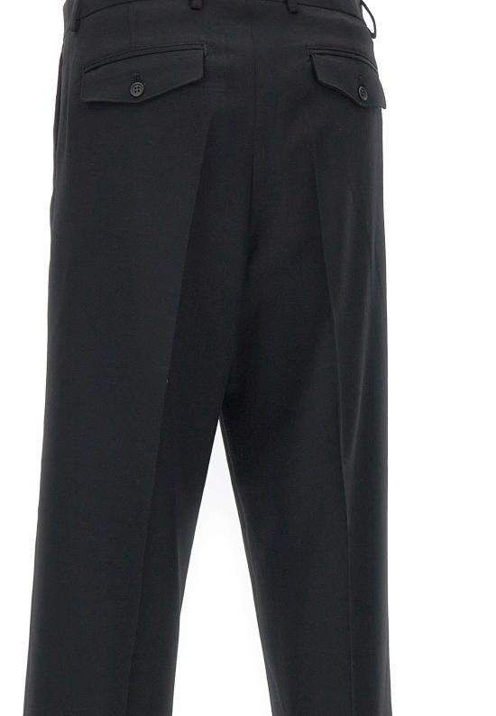 25FW 선플라워 스트레이트 팬츠 41671 BLACK Black - SUNFLOWER