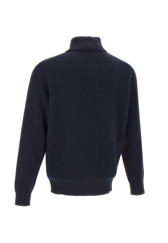 25FW 필리포 드 로렌티스 스웨터 DV3ML WC7R891 Blue - FILIPPO DE LAURENTIIS