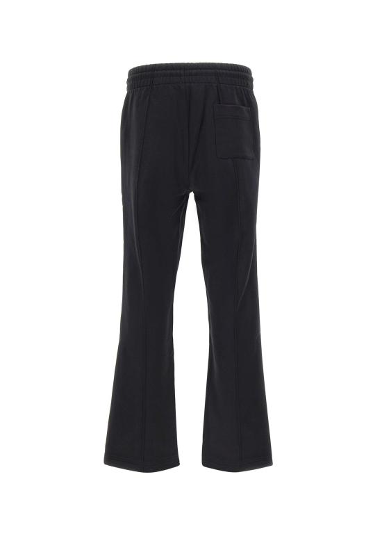 25FW 카사블랑카 스트레이트 팬츠 UMPF25JTR051 01 Black - CASABLANCA