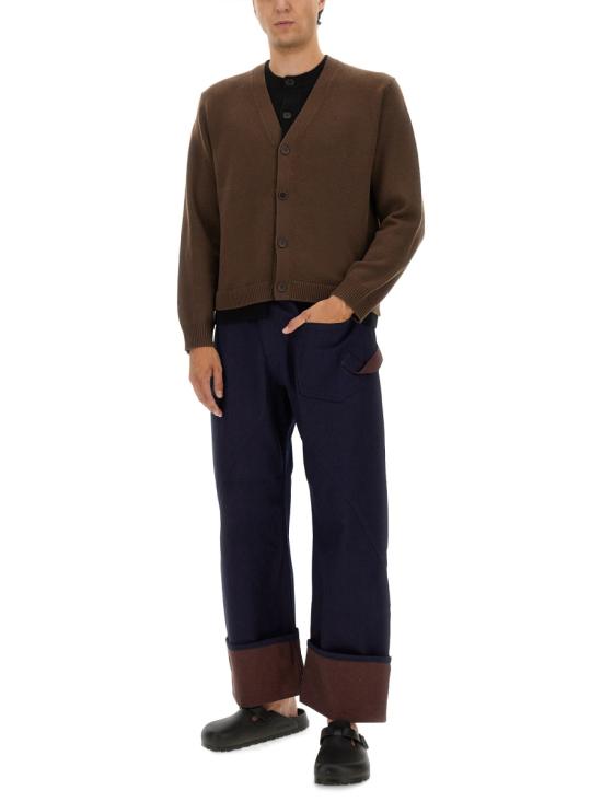 25FW JW앤더슨 스웨터 KW1434 YN0423600 BROWN - JW ANDERSON