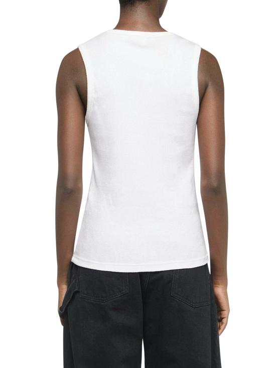 25FW JW앤더슨 탑 JO0248 PG1717001 WHITE - JW ANDERSON