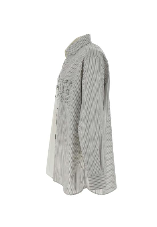 25FW MM6 메종마르지엘라 셔츠 SH0DT0025 MTN085961 White - MM6 MAISON MARGIELA
