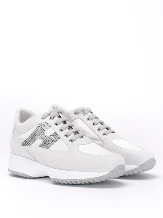  호간 스터드 로고 레이스업 HXW00N02011FIKB001 White - HOGAN