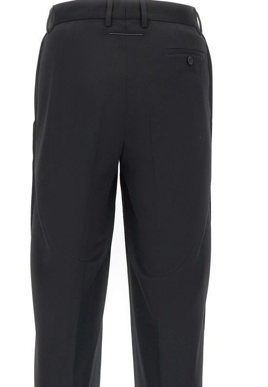 25FW MM6 메종마르지엘라 스트레이트 팬츠 SH0KA0047 S47848900 Black - MM6 MAISON MARGIELA