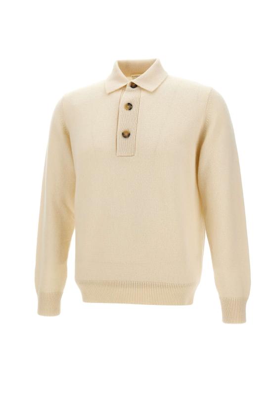 25FW 필리포 드 로렌티스 폴로 티셔츠 PL3ML WC7R020 White