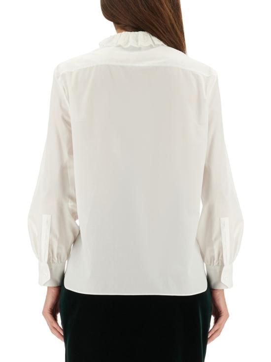 26FW 생로랑 블라우스 842627 Y7K369601 WHITE - SAINT LAURENT