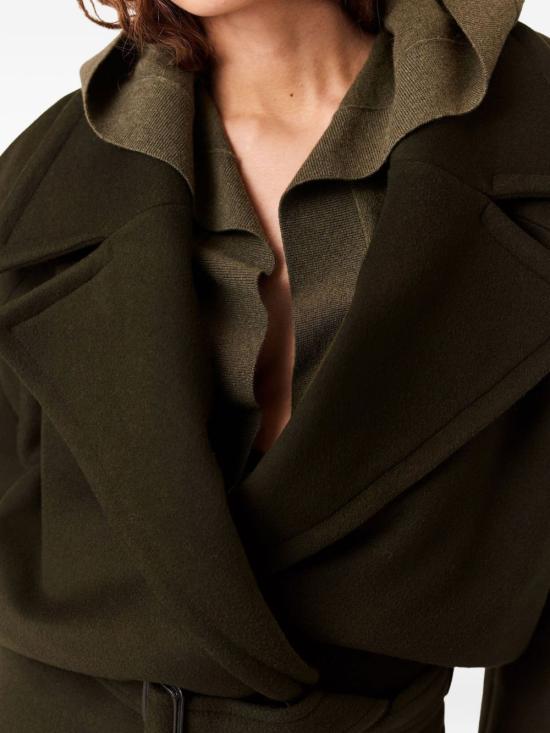 25FW 스텔라 맥카트니 코트 660130 3GU7652471 Dark khaki - STELLA MCCARTNEY