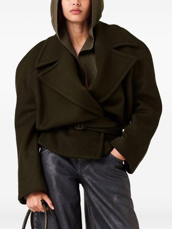 25FW 스텔라 맥카트니 코트 660130 3GU7652471 Dark khaki - STELLA MCCARTNEY