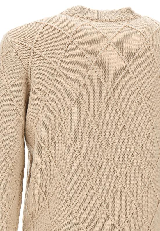 25FW 필리포 드 로렌티스 스웨터 GC3ML WM5D061 Beige - FILIPPO DE LAURENTIIS