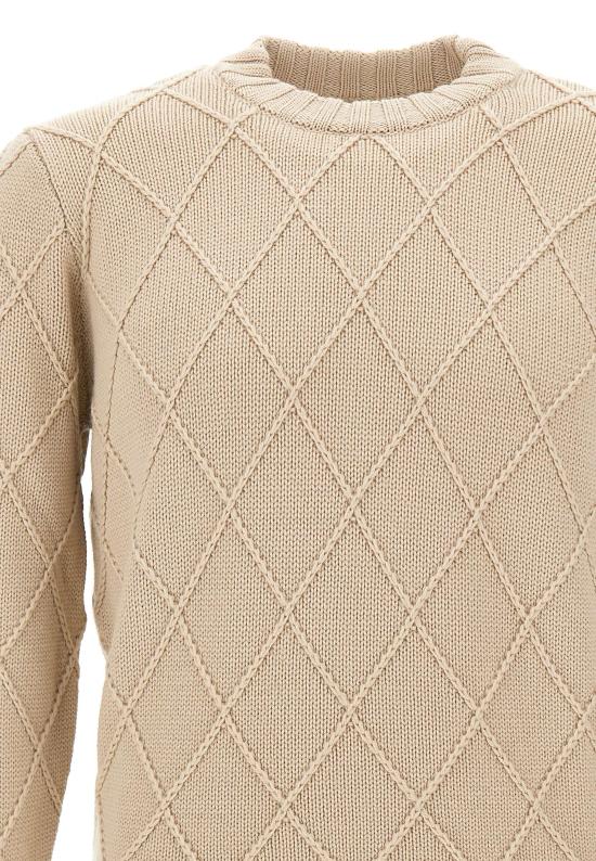 25FW 필리포 드 로렌티스 스웨터 GC3ML WM5D061 Beige - FILIPPO DE LAURENTIIS