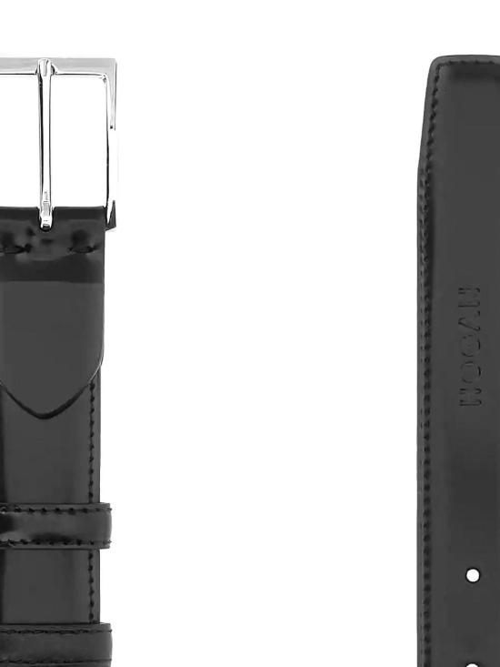  호간 가죽 벨트 KFMC00N1100QR0B999 Black - HOGAN