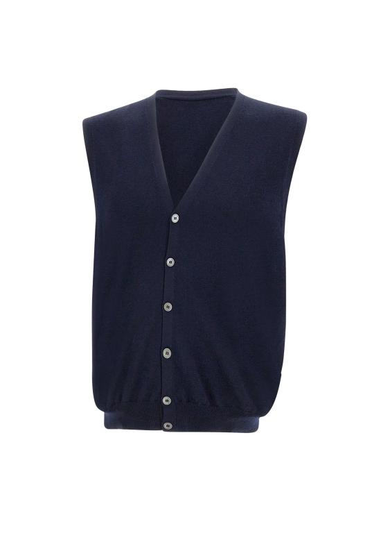 25FW 그랑싸쏘 니트 베스트 58182 14296598 Blue