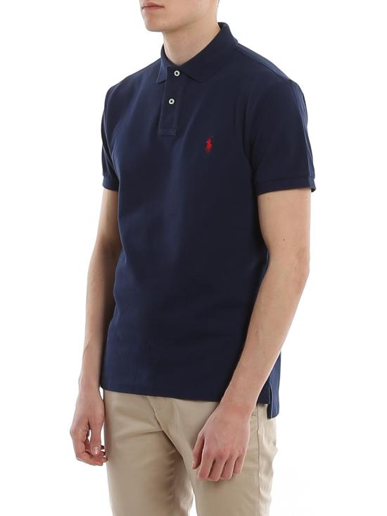 26SS 폴로 랄프로렌 폴로 티셔츠 710795080007 Dark Blue - POLO RALPH LAUREN