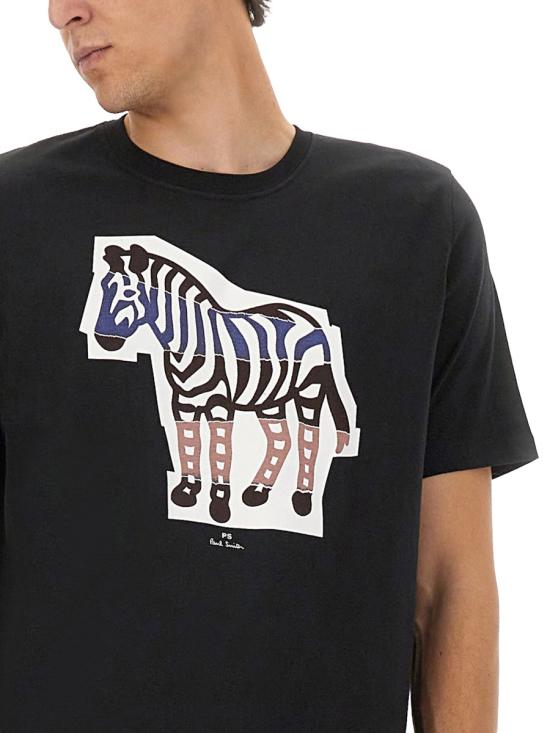 25FW PS 바이 폴스미스 반팔 티셔츠 M2R 011R TP5256 79 BLACK - PS BY PAUL SMITH