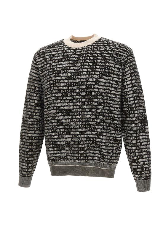 25FW 엠포리오 아르마니 스웨터 EM002630 AF14199FC104 Black