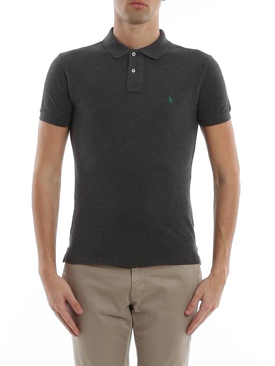  폴로 랄프로렌 폴로 티셔츠 710795080008 Dark Grey - POLO RALPH LAUREN