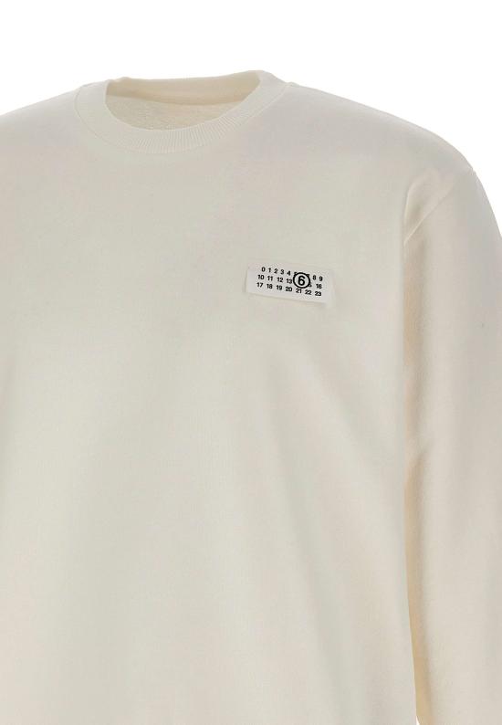 25FW MM6 메종마르지엘라 긴팔 티셔츠 SH2GU0025 M25024101 White - MM6 MAISON MARGIELA