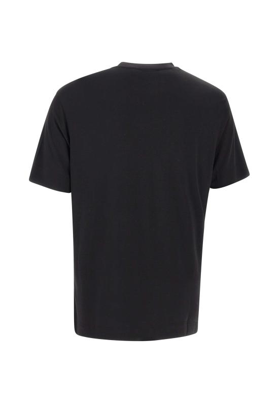 25FW 엠포리오 아르마니 반팔 티셔츠 EM002996 AF13721UC001 Black - EMPORIO ARMANI