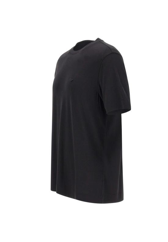 25FW 엠포리오 아르마니 반팔 티셔츠 EM002996 AF13721UC001 Black - EMPORIO ARMANI