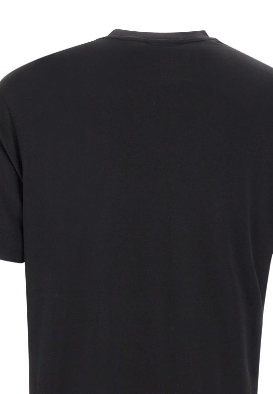 25FW 엠포리오 아르마니 반팔 티셔츠 EM002996 AF13721UC001 Black - EMPORIO ARMANI