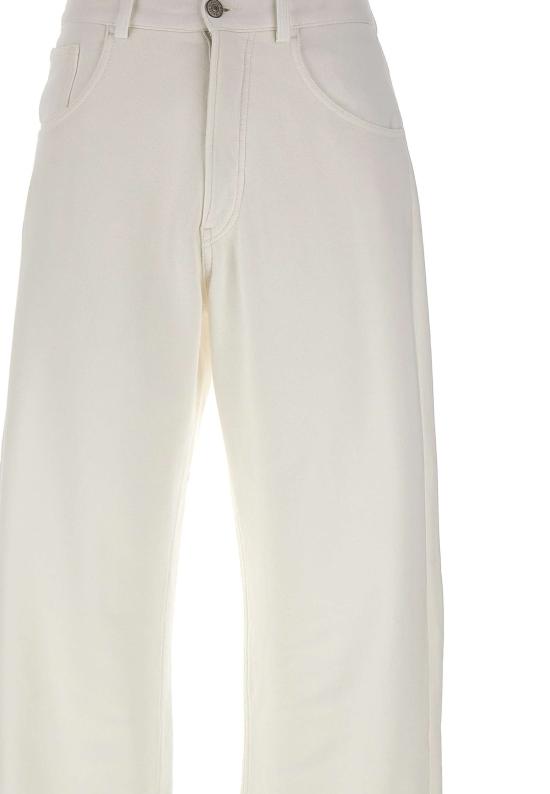 25FW MM6 메종마르지엘라 스트레이트 팬츠 S52KA0548 M25014101 White - MM6 MAISON MARGIELA