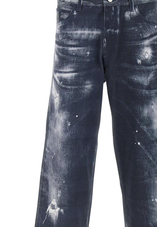 25FW 엠포리오 아르마니 데님 팬츠 EM001230 AF19317FB314 Blue - EMPORIO ARMANI