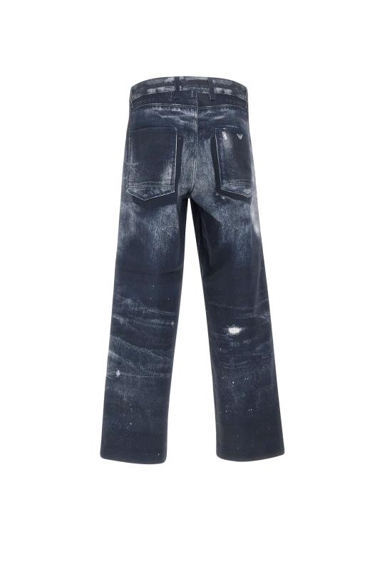 25FW 엠포리오 아르마니 데님 팬츠 EM001230 AF19317FB314 Blue - EMPORIO ARMANI