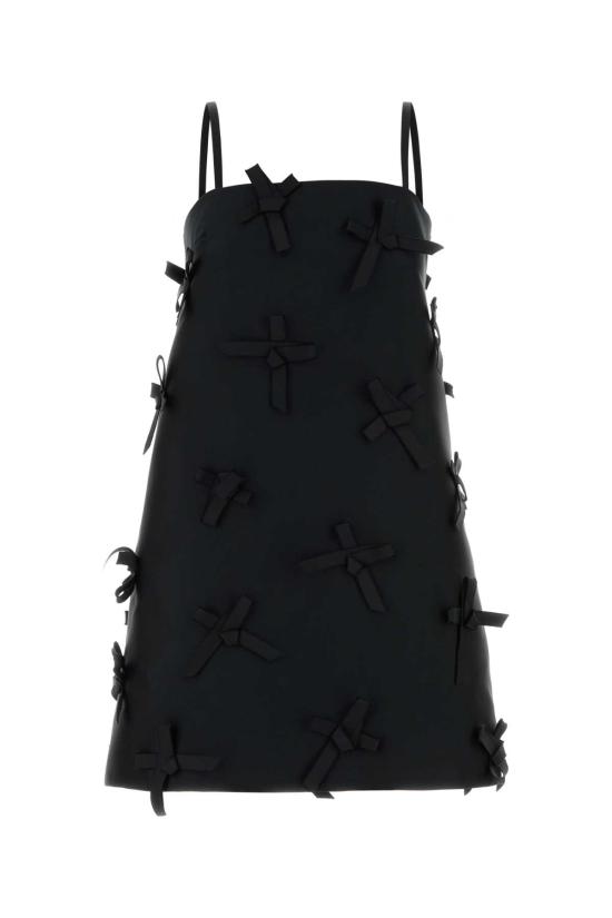 25FW 질샌더 미디 원피스 J03CT0534J55099 001 BLACK