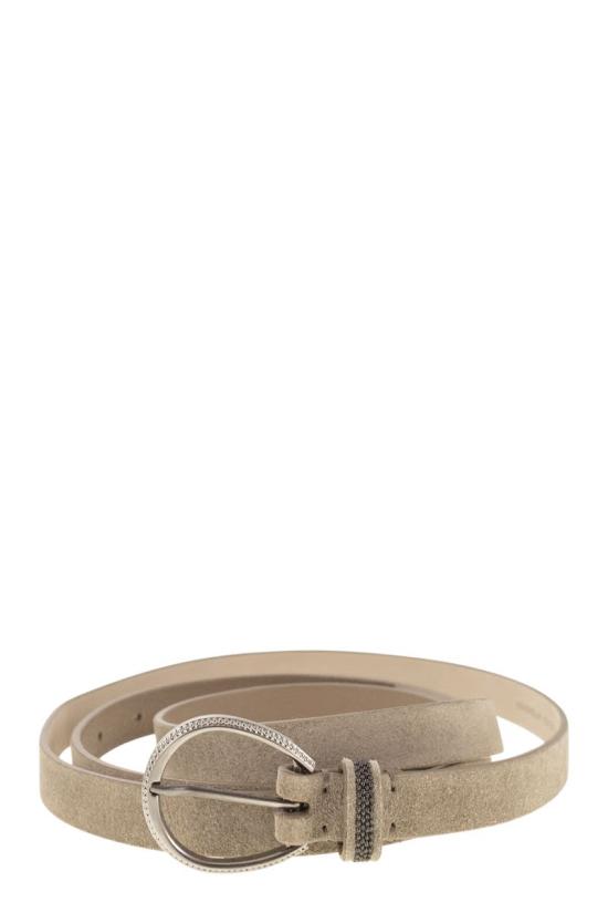  브루넬로 쿠치넬리 레귤러 벨트 M0DELC140 C5859 SAND