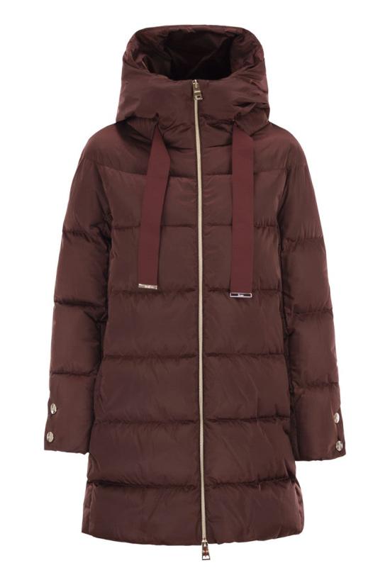 25FW 에르노 새틴 A-셰이프 재킷 PI1304D12170Z 6705 BORDEAUX