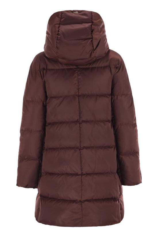 25FW 에르노 새틴 A-셰이프 재킷 PI1304D12170Z 6705 BORDEAUX - HERNO
