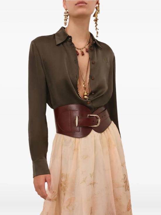 25FW 짐머만 셔츠 5747TF251 OLV - ZIMMERMANN