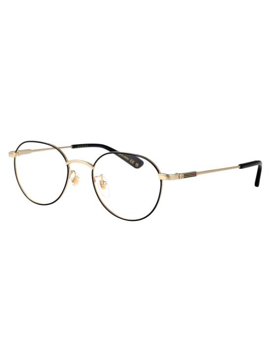 25FW 구찌 안경 GG1747OA 001 GOLD GOLD TRANSPARENT - GUCCI