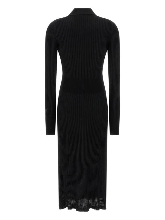 25FW 펜디 미디 원피스 FZDD85AUZT F0GME BLACK - FENDI