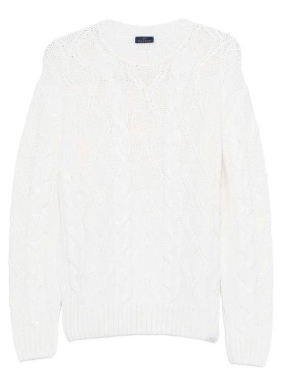 25FW 폴앤샤크 스웨터 15311085 010 WHITE