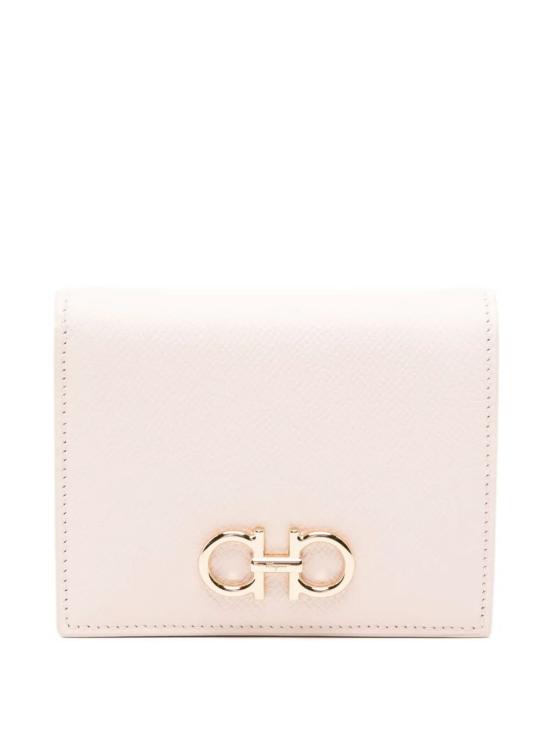 25FW 살바토레 페라가모 간치니 컴팩트 지갑 22D7800787032 BALLETMACARON PINK PURPLE