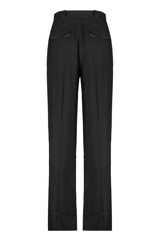 25SS 엘리자베타프랜치 스트레이트 팬츠 PA09752E2110 black - ELISABETTA FRANCHI